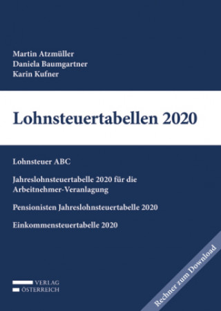 Book Lohnsteuertabellen 2020 Martin Atzmüller