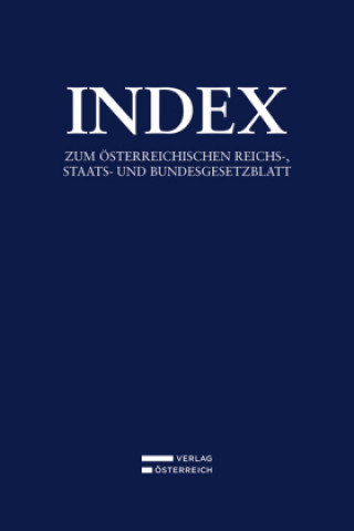 Buch Index Bundeskanzleramt