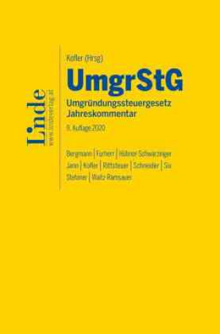 Kniha UmgrStG | Umgründungssteuergesetz 2020 Gebhard Furherr