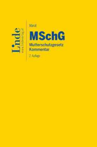 Kniha MSchG | Mutterschutzgesetz Eva-Maria Marat