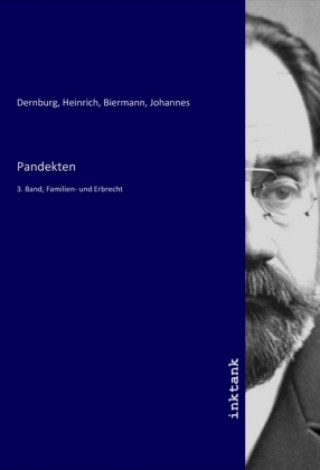 Knjiga Pandekten Heinrich Dernburg