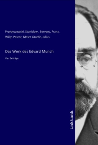 Kniha Das Werk des Edvard Munch Stanislaw Przybyszewski