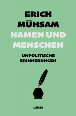 Livro Namen und Menschen Erich Mühsam