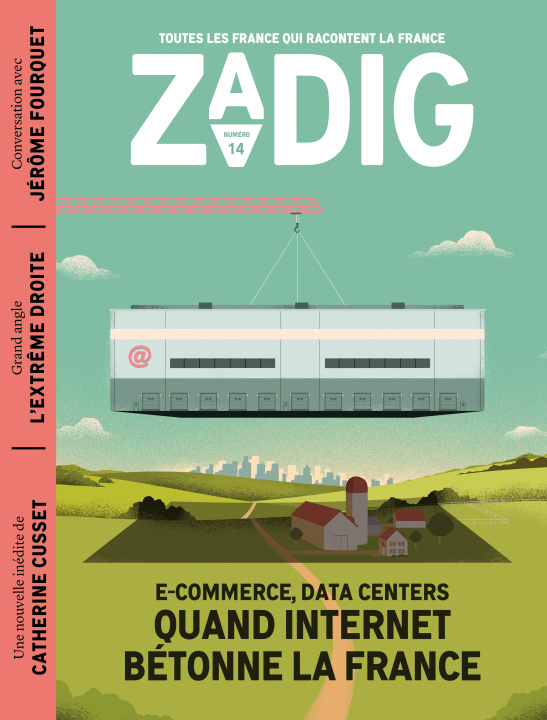 Boek Zadig n°14 - Quand Internet bétonne la France Fottorino eric