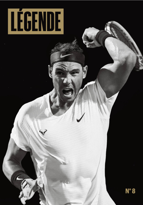 Kniha Légende n°8 - Rafael Nadal Fottorino eric