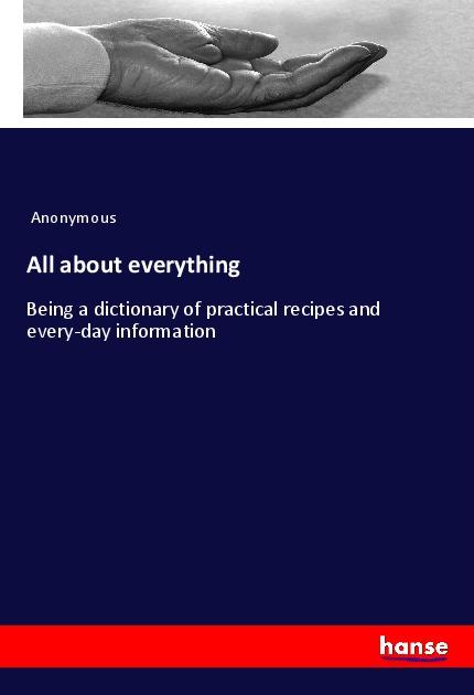 Knjiga All about everything Anonymous