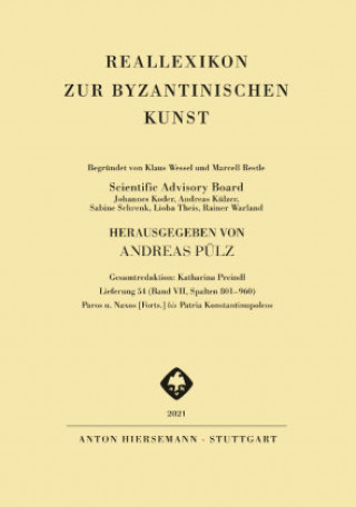 Kniha Reallexikon zur byzantinischen Kunst Andreas Pülz