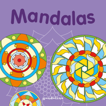 Kniha Mandalas (violett) gondolino Malen und Basteln