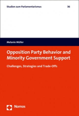 Книга Opposition Party Behavior and Minority Government Support Melanie Müller