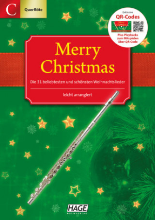 Kniha Merry Christmas für C-Instrumente (Querflöte, Oboe) Hage Musikverlag
