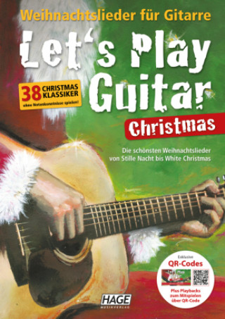 Kniha Let's Play Guitar Christmas Hage Musikverlag