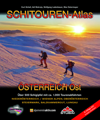Könyv SCHITOUREN-Atlas Österreich Ost Kurt Schall