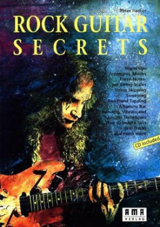 Livre Rock Guitar Secrets - englisch sprachig Peter Fischer