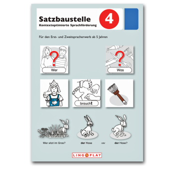 Könyv Satzbaustelle 4 - kontextoptimierte Sprachförderung LingoPlay GmbH & Co. KG