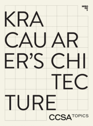 Kniha Kracauer's Architecture Carsten Ruhl
