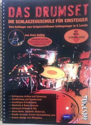 Carte Das Drumset - Premium Edition Sven Helbig