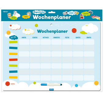 Igra/Igrača Trötsch Magnetischer Wochenplaner Magnettafel mit Stift und Magneten Trötsch Verlag GmbH & Co. KG