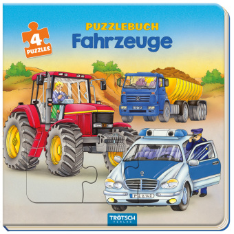 Carte Trötsch Pappenbuch Puzzlebuch Fahrzeuge Trötsch Verlag GmbH & Co. KG