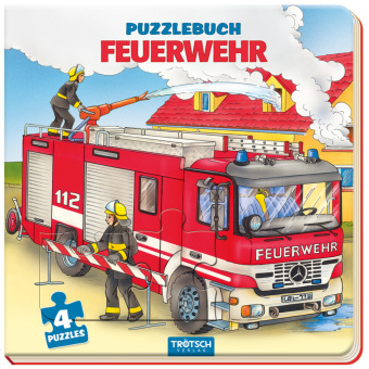 Carte Trötsch Pappenbuch Puzzlebuch Feuerwehr Trötsch Verlag GmbH & Co. KG