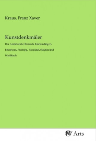 Knjiga Kunstdenkmäler Franz Xaver Kraus