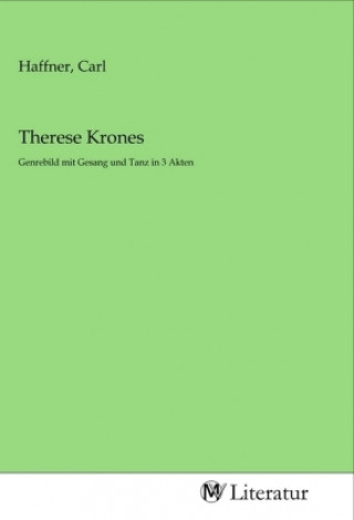 Book Therese Krones Carl Haffner