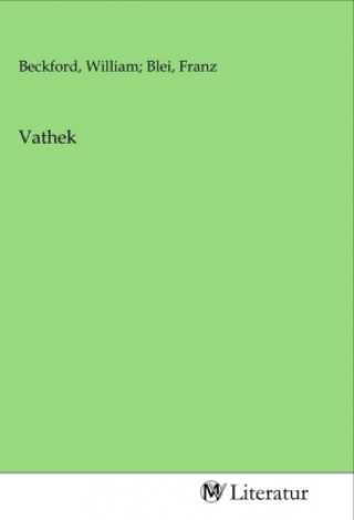 Buch Vathek Beckford