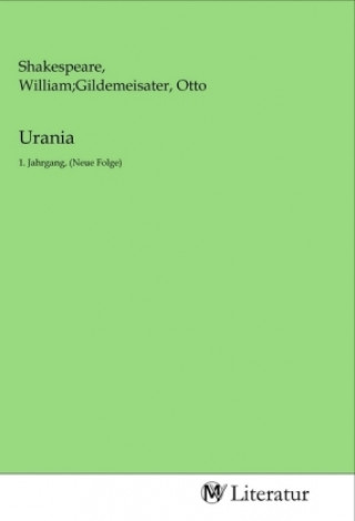 Knjiga Urania William Shakespeare