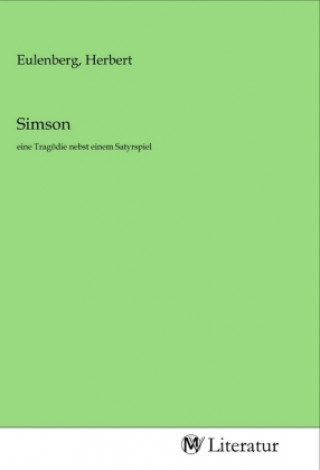 Knjiga Simson Herbert Eulenberg