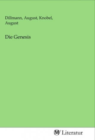 Knjiga Die Genesis August Dillmann