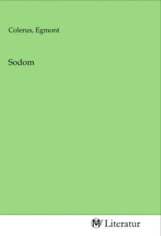 Knjiga Sodom Egmont Colerus