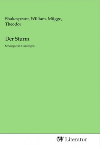 Knjiga Der Sturm William Shakespeare
