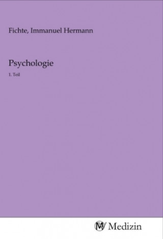 Knjiga Psychologie Immanuel Hermann Fichte