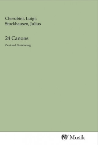 Knjiga 24 Canons Cherubini