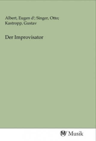 Knjiga Der Improvisator Albert