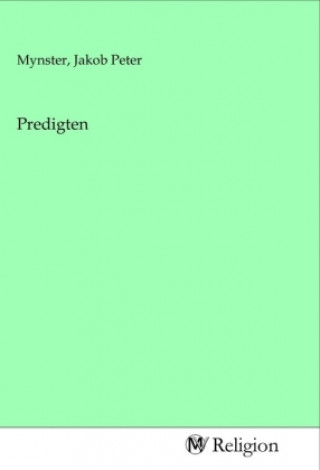 Buch Predigten Jakob Peter Mynster
