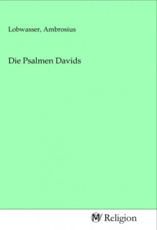 Knjiga Die Psalmen Davids Ambrosius Lobwasser