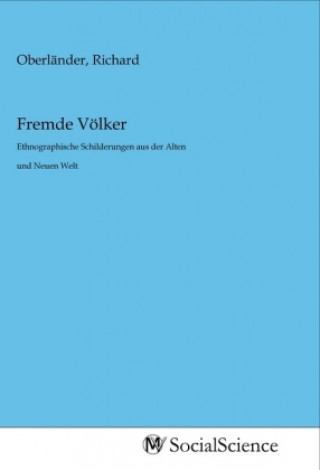 Buch Fremde Völker Richard Oberländer
