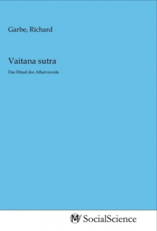 Kniha Vaitana sutra Richard Garbe