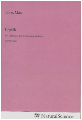 Knjiga Optik Max Born