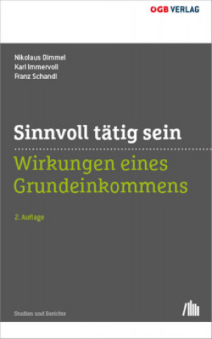 Knjiga Sinnvoll tätig sein Nikolaus Dimmel