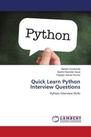 Knjiga Quick Learn Python Interview Questions Naresh Vurukonda