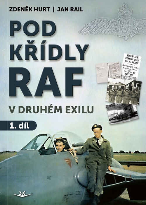 Book Pod křídly RAF Zdeněk Hurt