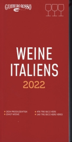 Knjiga Weine Italiens 2022 Gambero Rosso Marco Sabellico