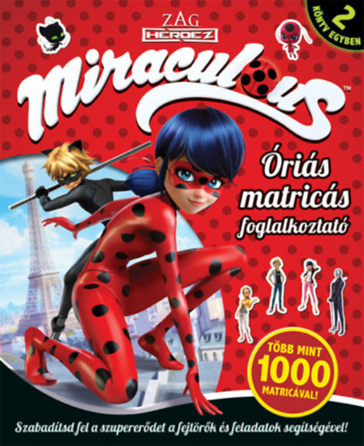 Carte Miraculous - Óriás matricás foglalkoztató 