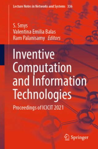 Buch Inventive Computation and Information Technologies S. Smys