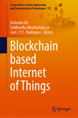 Kniha Blockchain based Internet of Things Debashis De