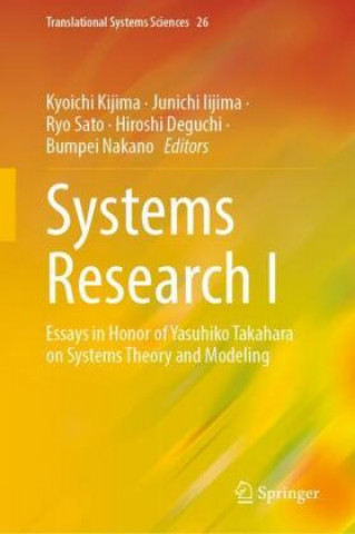 Boek Systems Research I Kyoichi Kijima