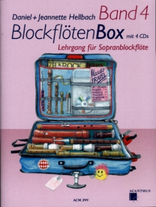 Tiskovina BlockflötenBox, m. 3 Audio-CDs. Bd.4 Daniel Hellbach