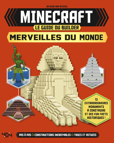 Kniha Minecraft - Le guide du builder - Merveilles du monde Carlton