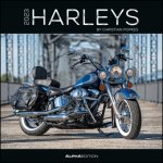 Naptár/Határidőnapló Harleys 2023 - Broschürenkalender 30x30 cm Alpha Edition